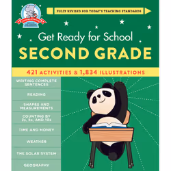 ISBN Get Ready for School: Second Grade (Revised and Updated), Pour enfants, Anglais, 320 pages