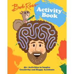 ISBN Bob Ross Activity Book, Pour enfants, Anglais, Livre broché, 64 pages