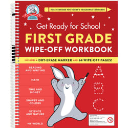 ISBN Get Ready for School: First Grade Wipe-Off Workbook livre Pour enfants Anglais