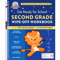 ISBN Get Ready for School: Second Grade Wipe-Off Workbook, Pour enfants, Anglais, 64 pages