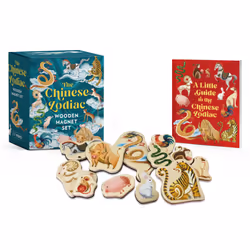 ISBN The Chinese Zodiac Wooden Magnet Set, Santé, esprit et corps, Anglais, Livre broché, 48 pages