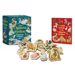 ISBN The Chinese Zodiac Wooden Magnet Set livre Santé, esprit et corps Anglais