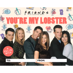 ISBN Friends: You're My Lobster, Art & design, Anglais, Couverture rigide, 96 pages