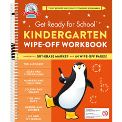 ISBN Get Ready for School: Kindergarten Wipe-Off Workbook livre Pour enfants Anglais