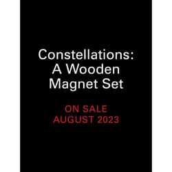 ISBN Constellations: A Wooden Magnet Set