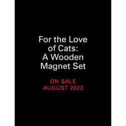 ISBN For the Love of Cats: A Wooden Magnet Set, Education, Anglais, Livre broché, 40 pages