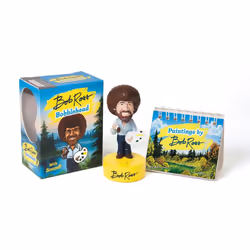 Hachette UK Bob Ross Bobblehead, Anglais, 16 pages