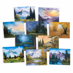 ISBN Bob Ross Notecards, Anglais, 10 pages