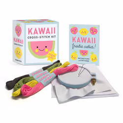ISBN Kawaii Cross-Stitch Kit, Education, Anglais, Livre broché, 32 pages