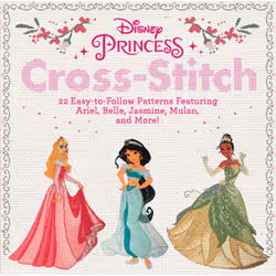 ISBN Disney Princess Cross-Stitch, Anglais, Livre broché, 80 pages