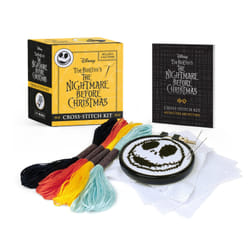 ISBN Disney Tim Burton's The Nightmare Before Christmas Cross-Stitch Kit livre Education Anglais