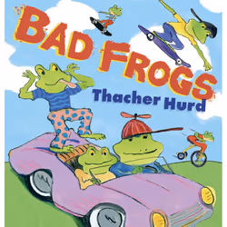 ISBN Bad Frogs, Anglais, Couverture rigide, 40 pages