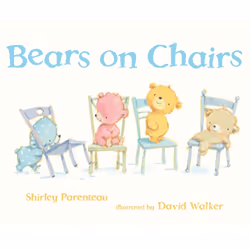 ISBN Bears on Chairs, Anglais, Couverture rigide, 32 pages