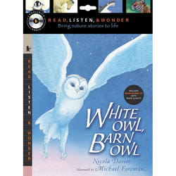 ISBN White Owl, Barn Owl with Audio, Peggable