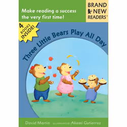 ISBN Three Little Bears Play All Day, Anglais, Livre broché, 48 pages