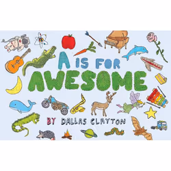 ISBN A Is for Awesome, Anglais, Couverture rigide, 32 pages