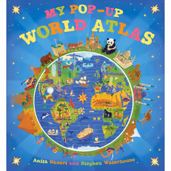 ISBN My Pop-up World Atlas, Anglais, Couverture rigide, 16 pages