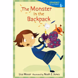 ISBN The Monster in the Backpack, Anglais, Livre broché, 40 pages
