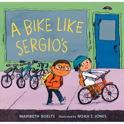 ISBN A Bike Like Sergio’s, Anglais, Couverture rigide, 40 pages