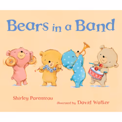 ISBN Bears in a Band, Anglais, Couverture rigide, 32 pages