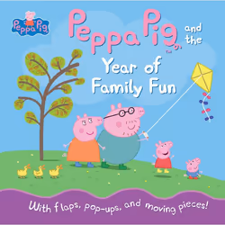 ISBN Peppa Pig and the Year of Family Fun, Anglais, Couverture rigide, 10 pages