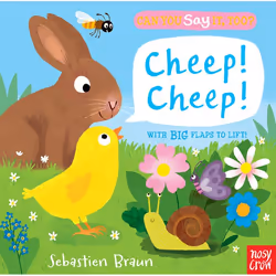 ISBN Can You Say It, Too? Cheep! Cheep!, Anglais, Couverture rigide, 10 pages