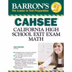 ISBN CAHSEE--Math, Education, Anglais, Livre broché, 312 pages