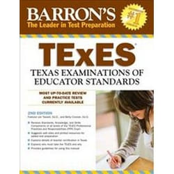 ISBN Barron's Texes : Texas Examinations of Educator Standards, PPR: Pedagogy and Professional Responsibi livre Education Anglais