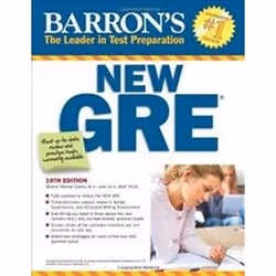 ISBN Barron's New GRE 19e, Education, Anglais, 536 pages