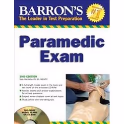 ISBN Barron's Paramedic Exam With CDROM, Education, Anglais, 275 pages