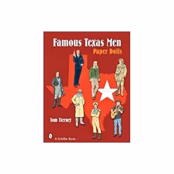 ISBN Famous Texas Men: Paper Dolls, métier & loisirs, Anglais, 40 pages
