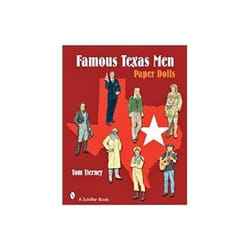 ISBN Famous Texas Men: Paper Dolls livre métier & loisirs Anglais