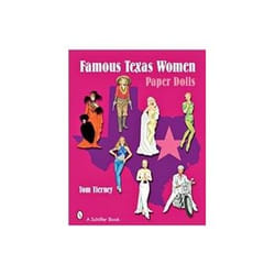 ISBN Famous Texas Women: Paper Dolls livre métier & loisirs Anglais