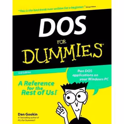 ISBN DOS For Dummies, 3rd Edition, Anglais, Livre broché, 384 pages