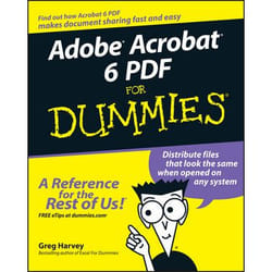 ISBN Adobe Acrobat 6 PDF For Dummies