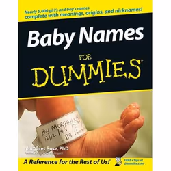ISBN Baby Names For Dummies, Anglais, Livre broché, 380 pages