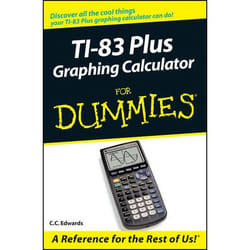 ISBN TI-83 Plus Graphing Calculator For Dummies