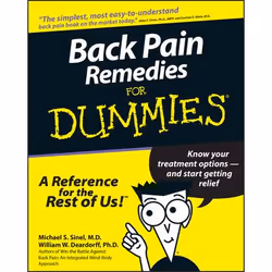 ISBN Back Pain Remedies For Dummies, Anglais, Livre broché, 388 pages