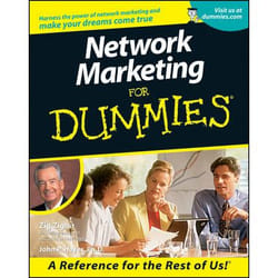 ISBN Network Marketing For Dummies