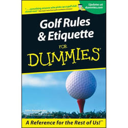 ISBN Golf Rules and Etiquette For Dummies