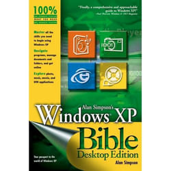 Wiley Alan Simpson's Windows XP Bible, Desktop Edition livre & manuel de logiciels