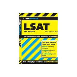 ISBN Cliffs Test Prep: LSAT 5e livre Education Anglais
