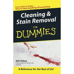 ISBN Cleaning and Stain Removal for Dummies