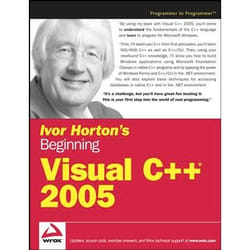 Wiley Ivor Horton's Beginning Visual C++ 2005 livre & manuel de logiciels 1224 pages