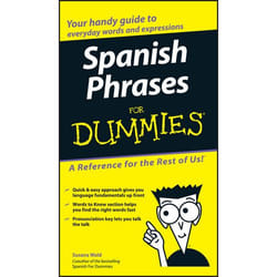 ISBN Spanish Phrases For Dummies livre Anglais Livre broché 224 pages