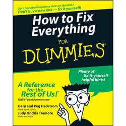 ISBN How to Fix Everything For Dummies