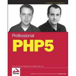Wiley Professional PHP5 livre & manuel de logiciels 662 pages