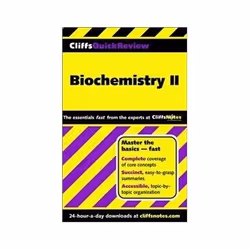 ISBN Cliffs Quick Review: Biochemistry Book 2, Biologie, Anglais, 80 pages