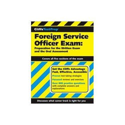 ISBN Cliffs Test Prep: Foreign Service Officer Exam livre Education Anglais