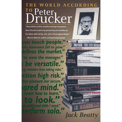 ISBN The World According to Peter Drucker livre biographie Anglais